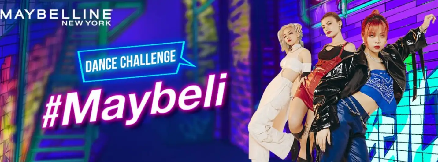 Maybelline's TikTok campaign in Vietnam.