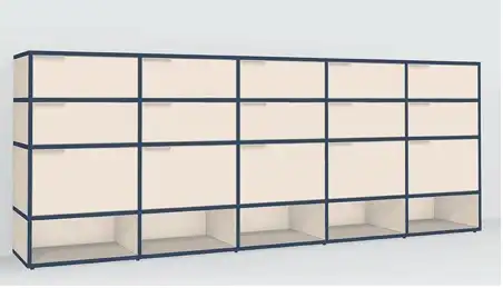 A user customizing a 3D furniture shelf on Tylko’s website, adjusting dimensions and colors, with the product visually adapting in a virtual room setting.