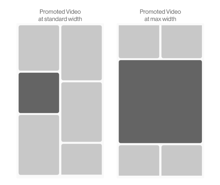 Example of Pinterest Video Formats