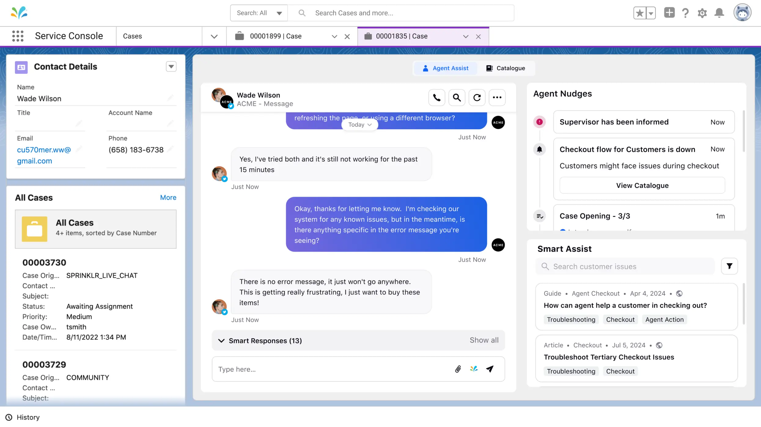 Sprinklr iframe enhancements in CRM 