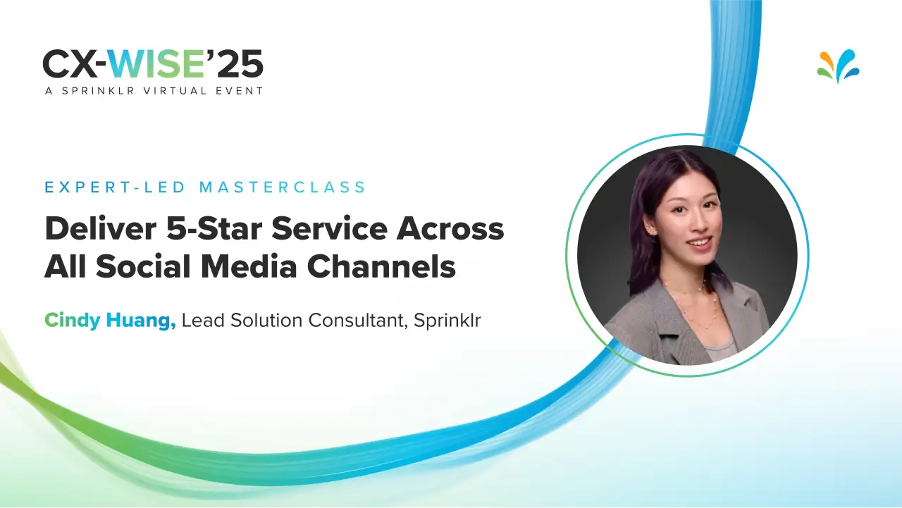 CX WISE 25 Masterclass 2 Cindy