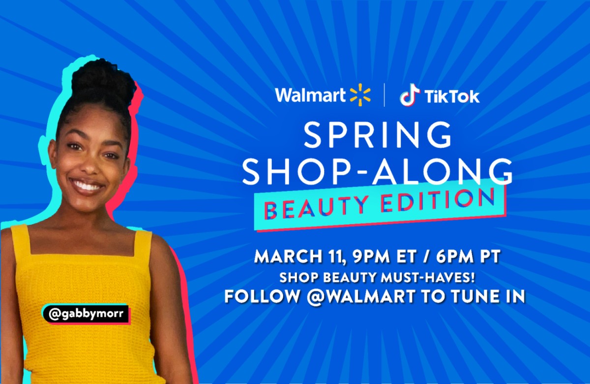 Walmart-s TikTok shop with influencer Gabby Morr