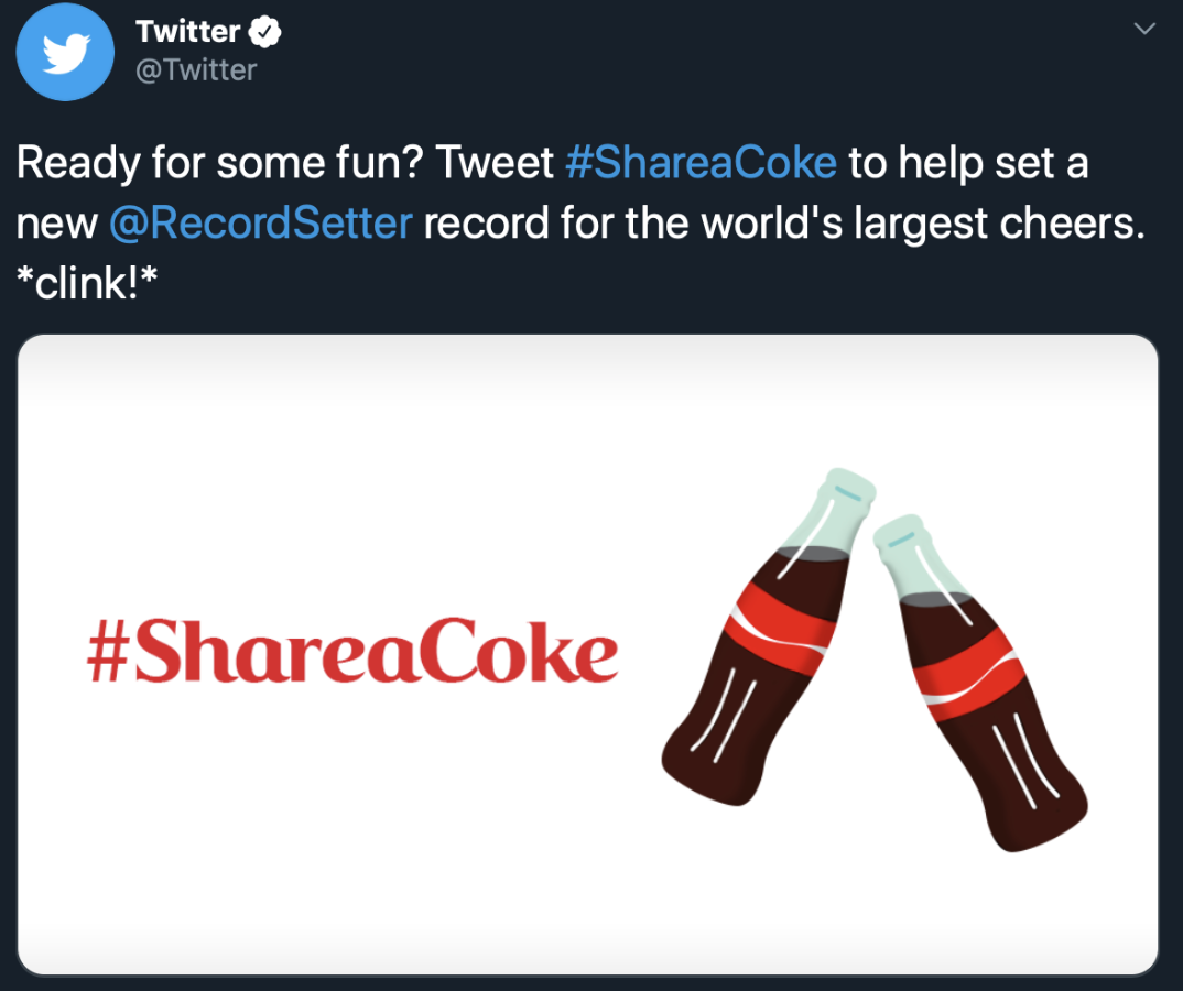 Coca-Cola-s -ShareACoke campaign on X