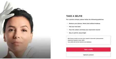 L'Oréal's skin-age diagnostic tool to showcase personalization.