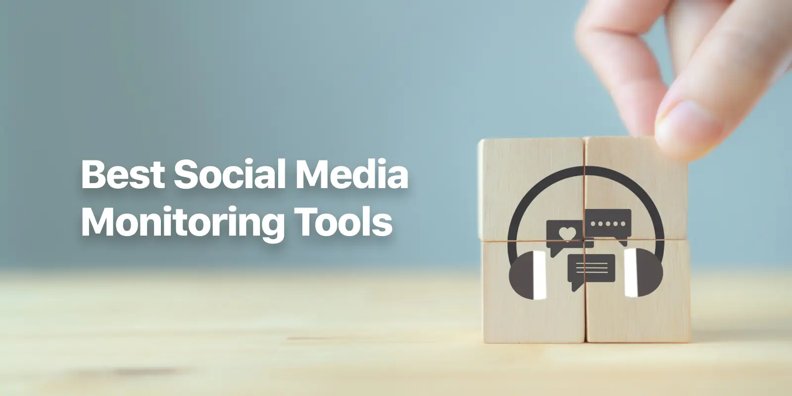 Best social media monitoring tools banner