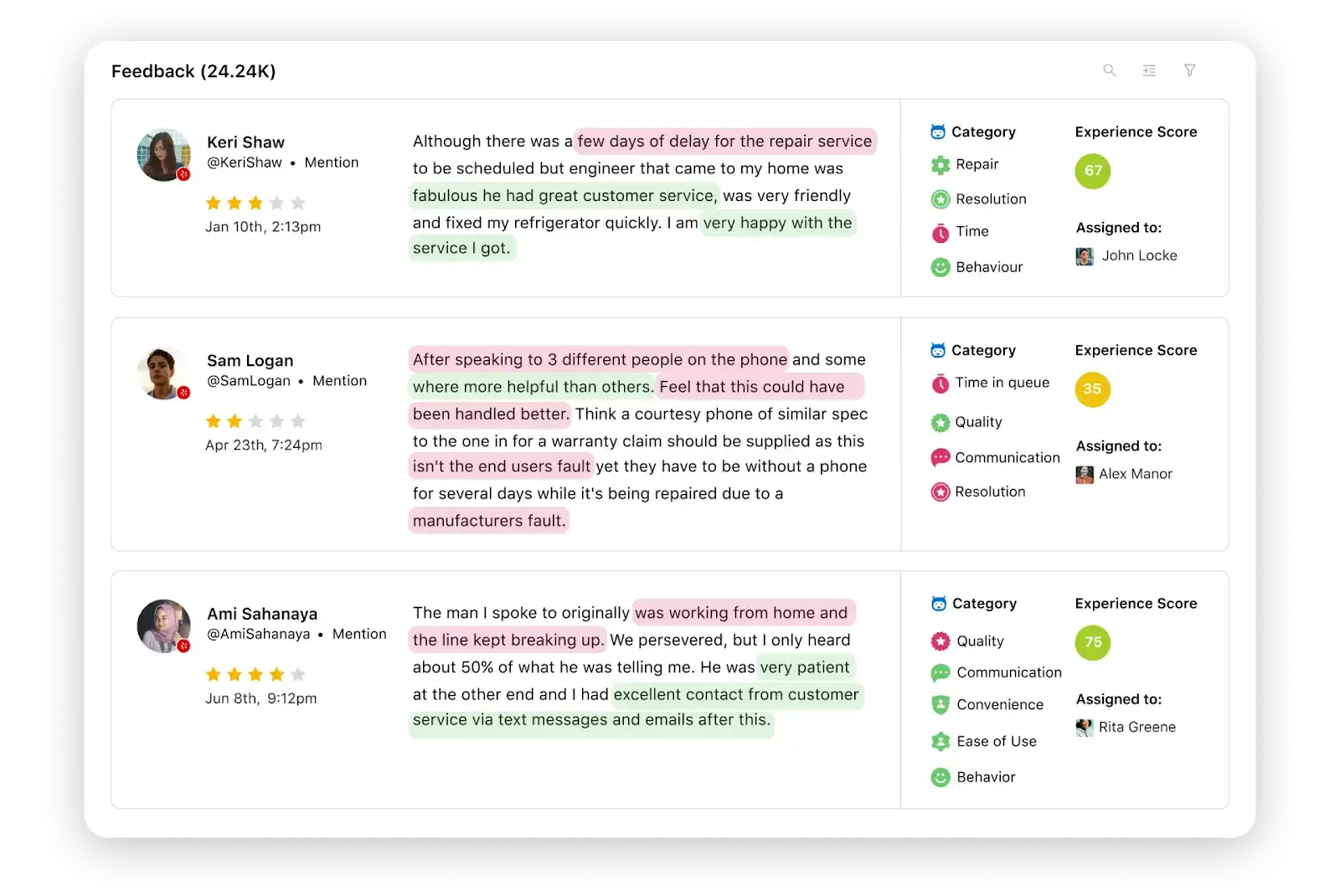 Actionable insights collected in real-time via Sprinklr’s online survey software