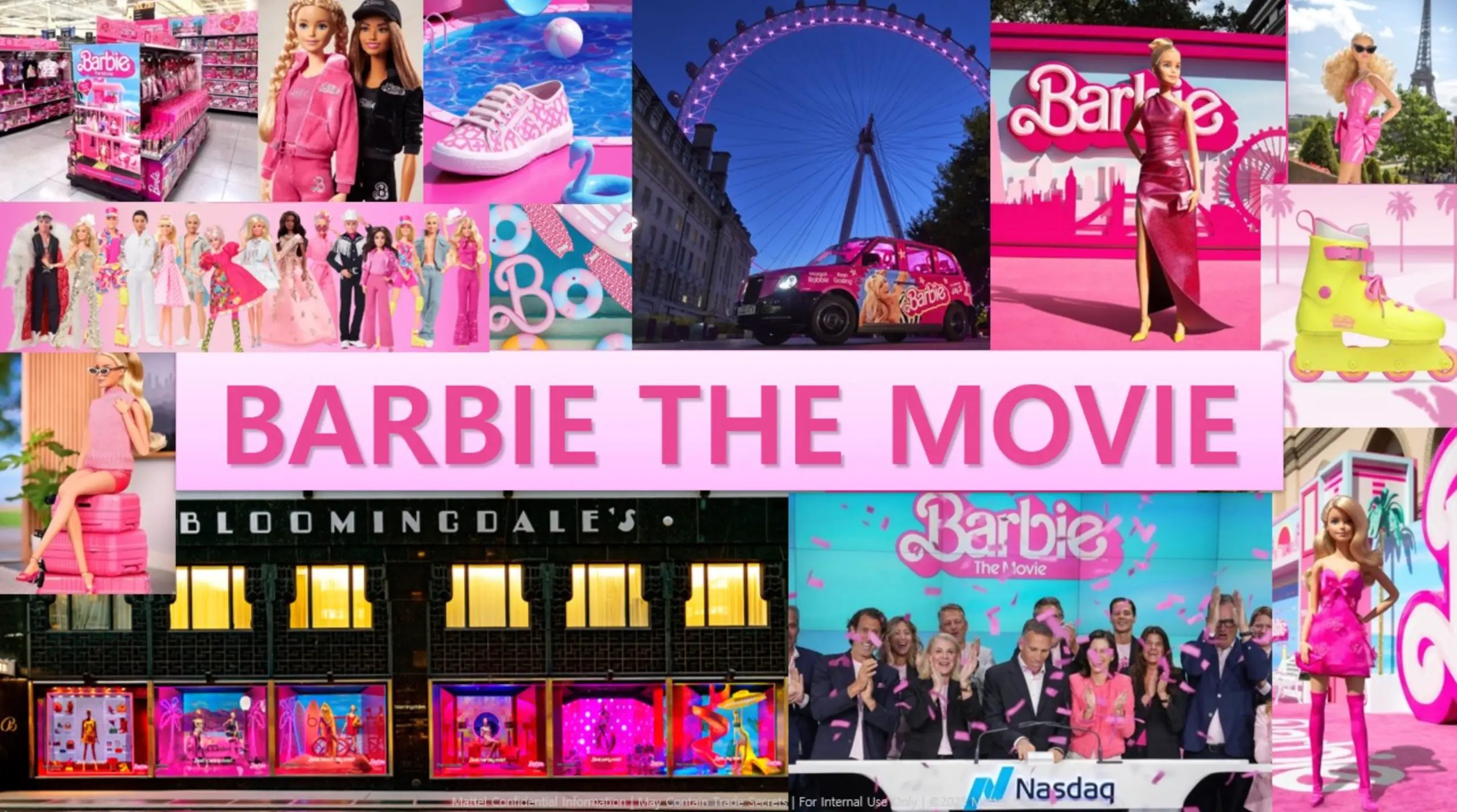 Barbie The Movie's social media campaign.