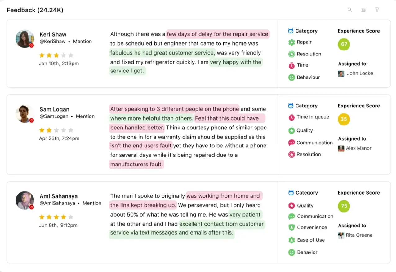 AI-powered phrase-level sentiment prediction with Sprinklr