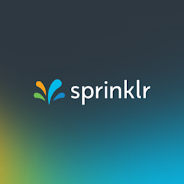 Image associated with Sprinklr