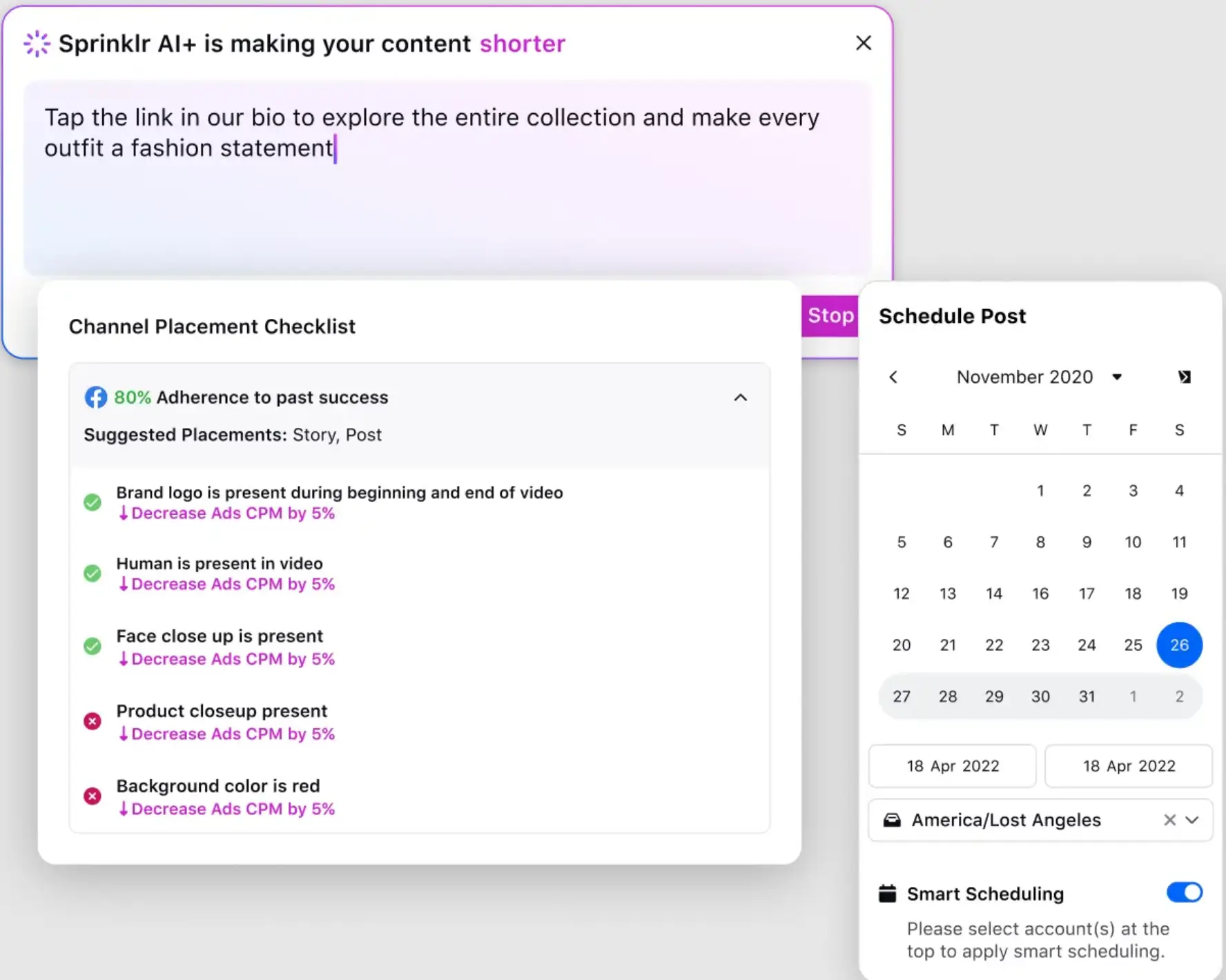 Sprinklr Social Automation capabilities