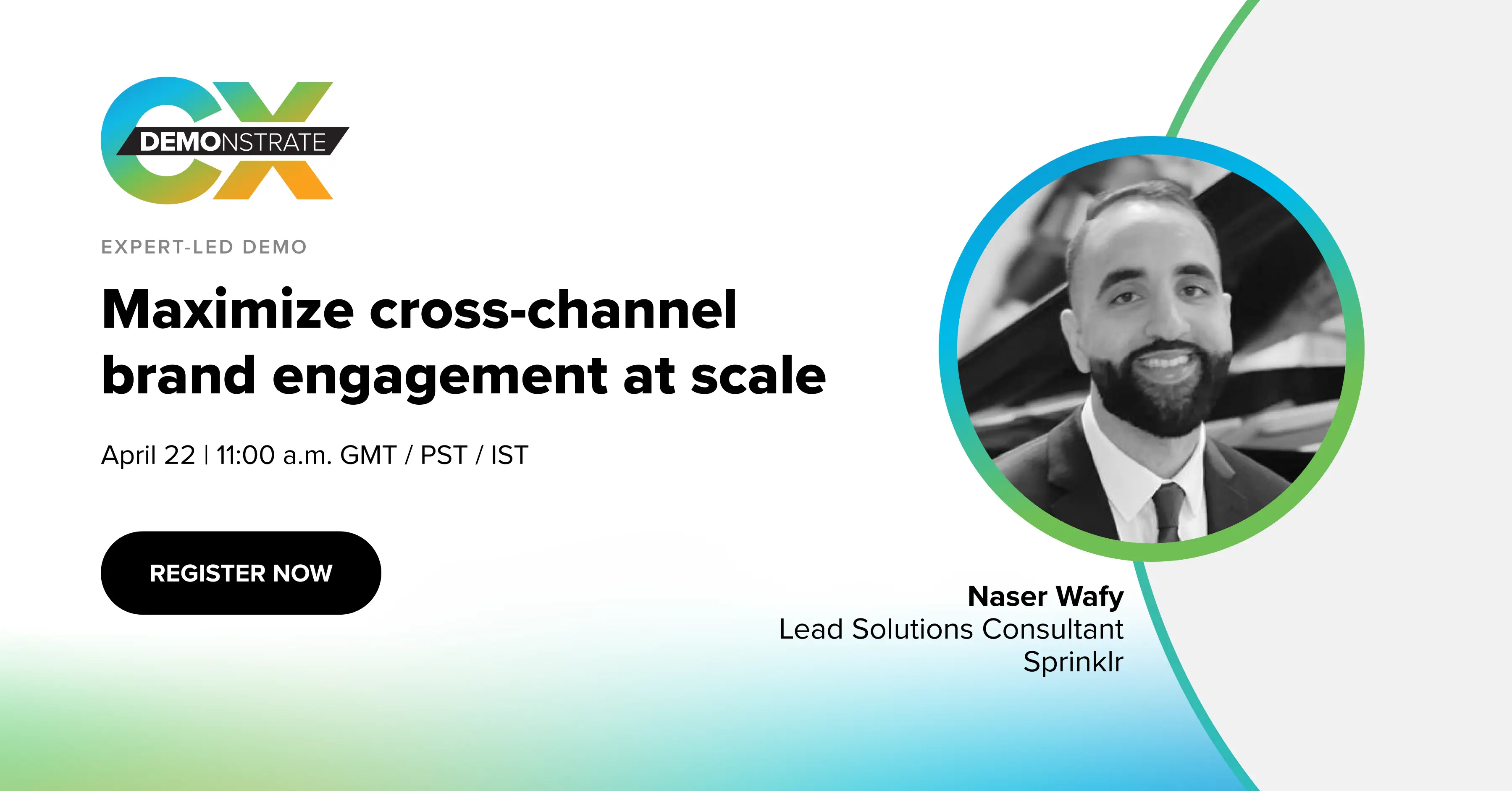 Event Hero Image - Maximize cross-channel brand engagement at scale