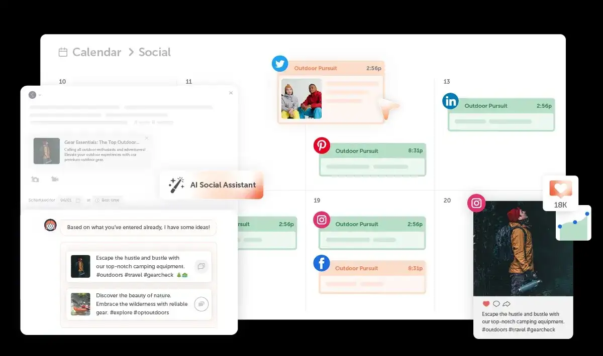 CoSchedule, our pick for best social media management tools