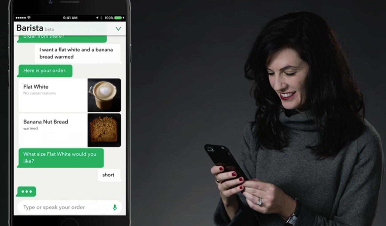 Starbucks Barista chatbot