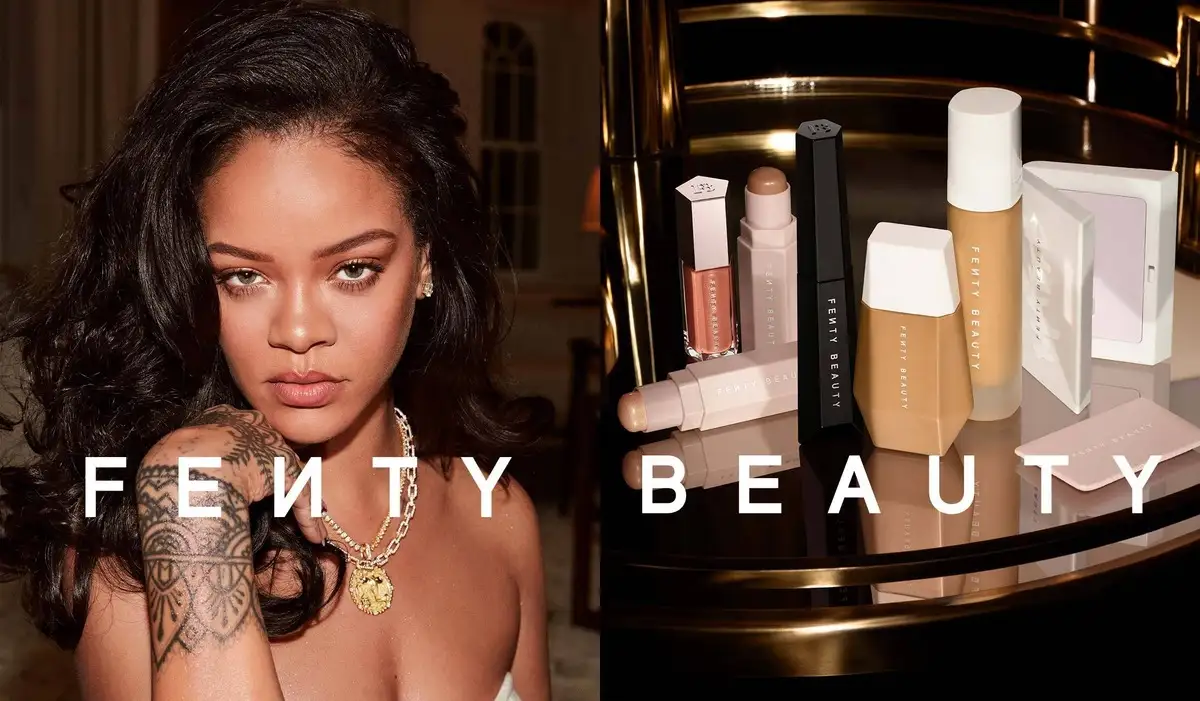 Fenty Beauty endorsing influencer marketing