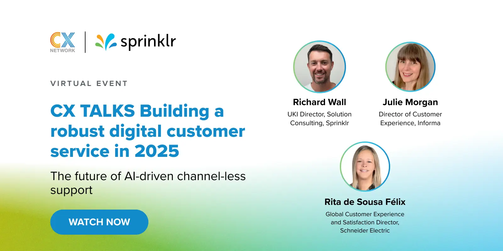 Event Hero Image - CX TALKS Building a robust digital customer service in 2025: The future of AI-driven channel-less support