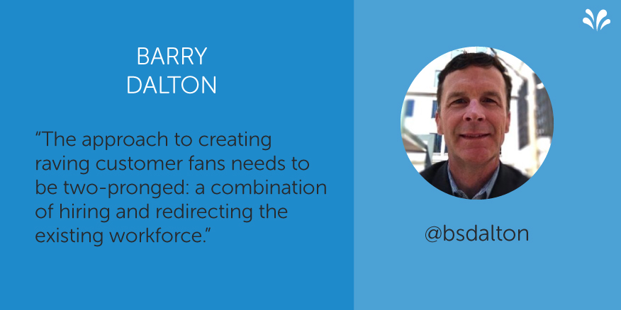 Barry Dalton customer experience quote