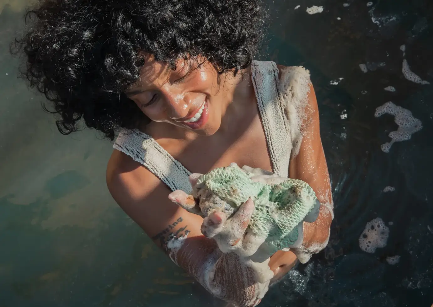 Bellanomi’s African net sponge gained nearly 100,000 TikTok followers through native content, quick, authentic clips.