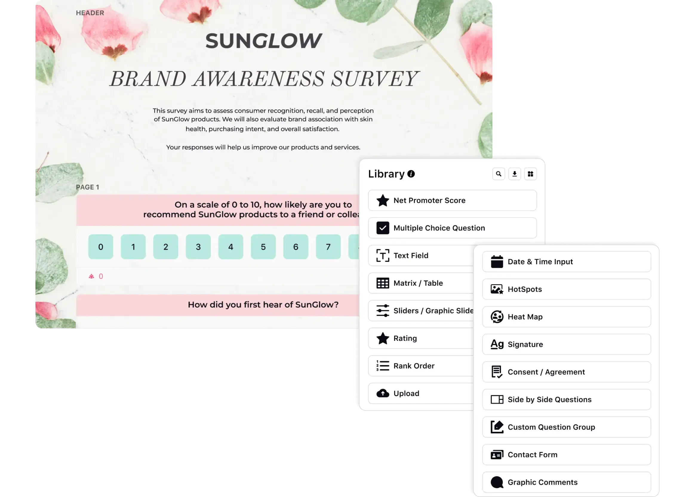 Online survey software powered by Sprinklr Service