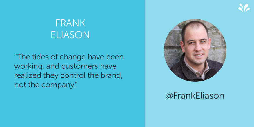 Frank Eliason customer experience quote