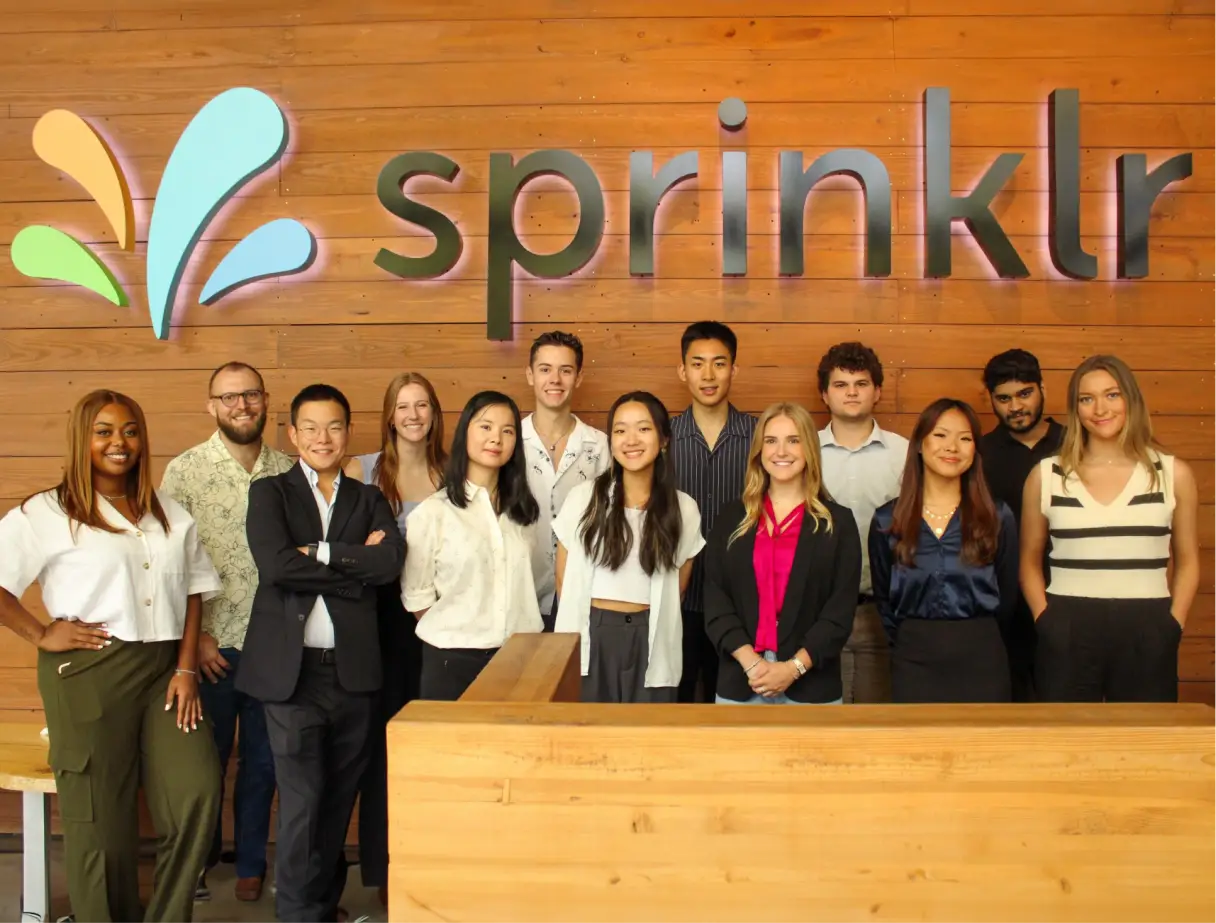 Internships & Early Careers Sprinklr Careers