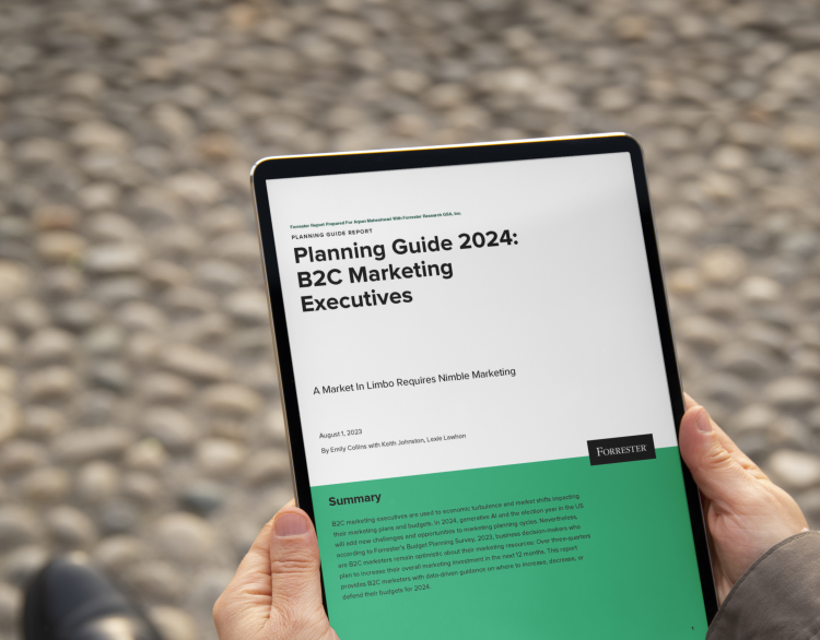 Forrester Report | Planning Guide 2024: B2C Marketing Executives