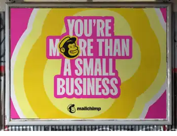 Title: Inserting image... - Description: An example of Mailchimp’s ideal customer profile targeting small businesses