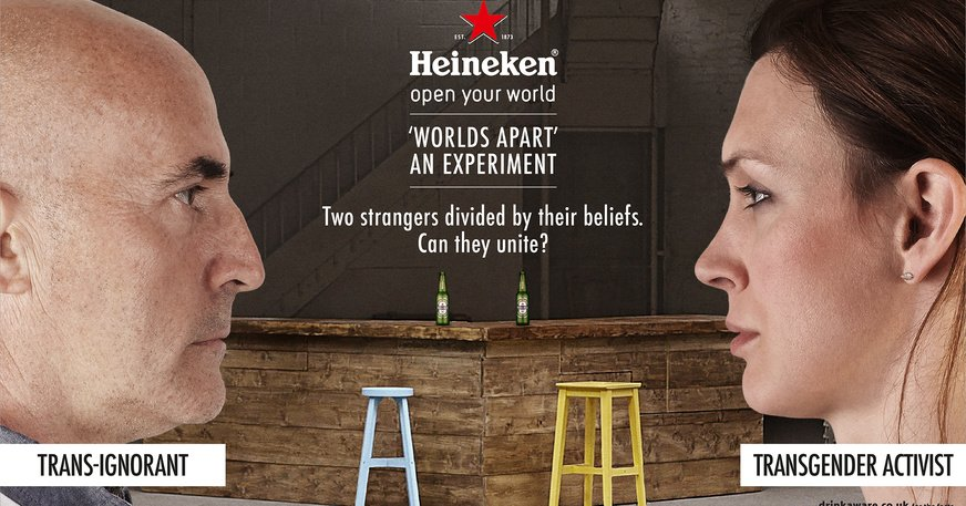A promo of Heineken-s World-s Apart campaign