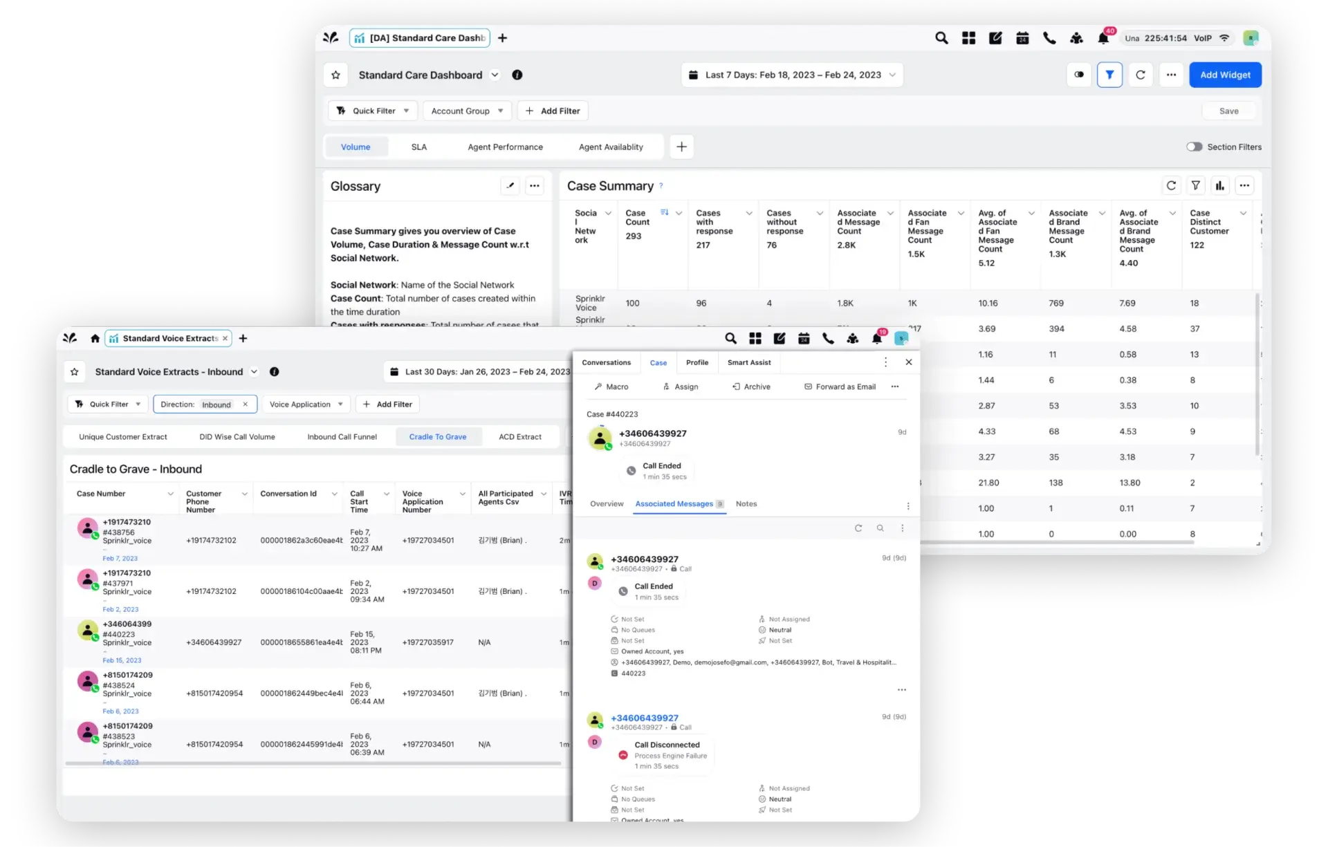 Customer journey analytics with Sprinklr Service