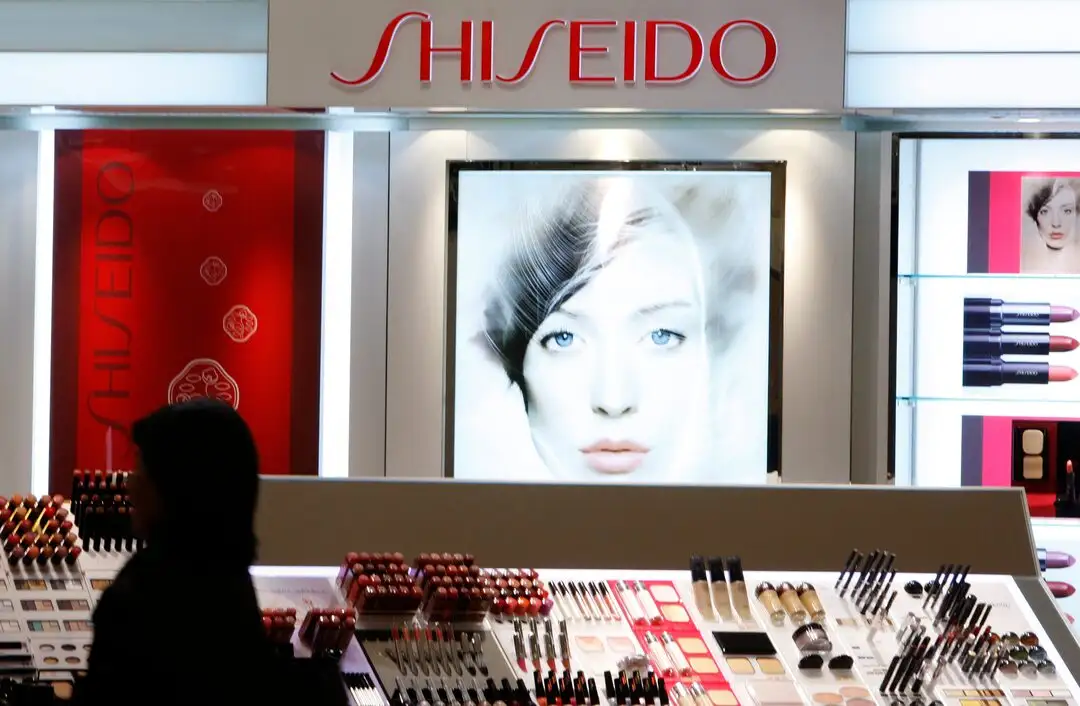 A Shiseido cosmetics store