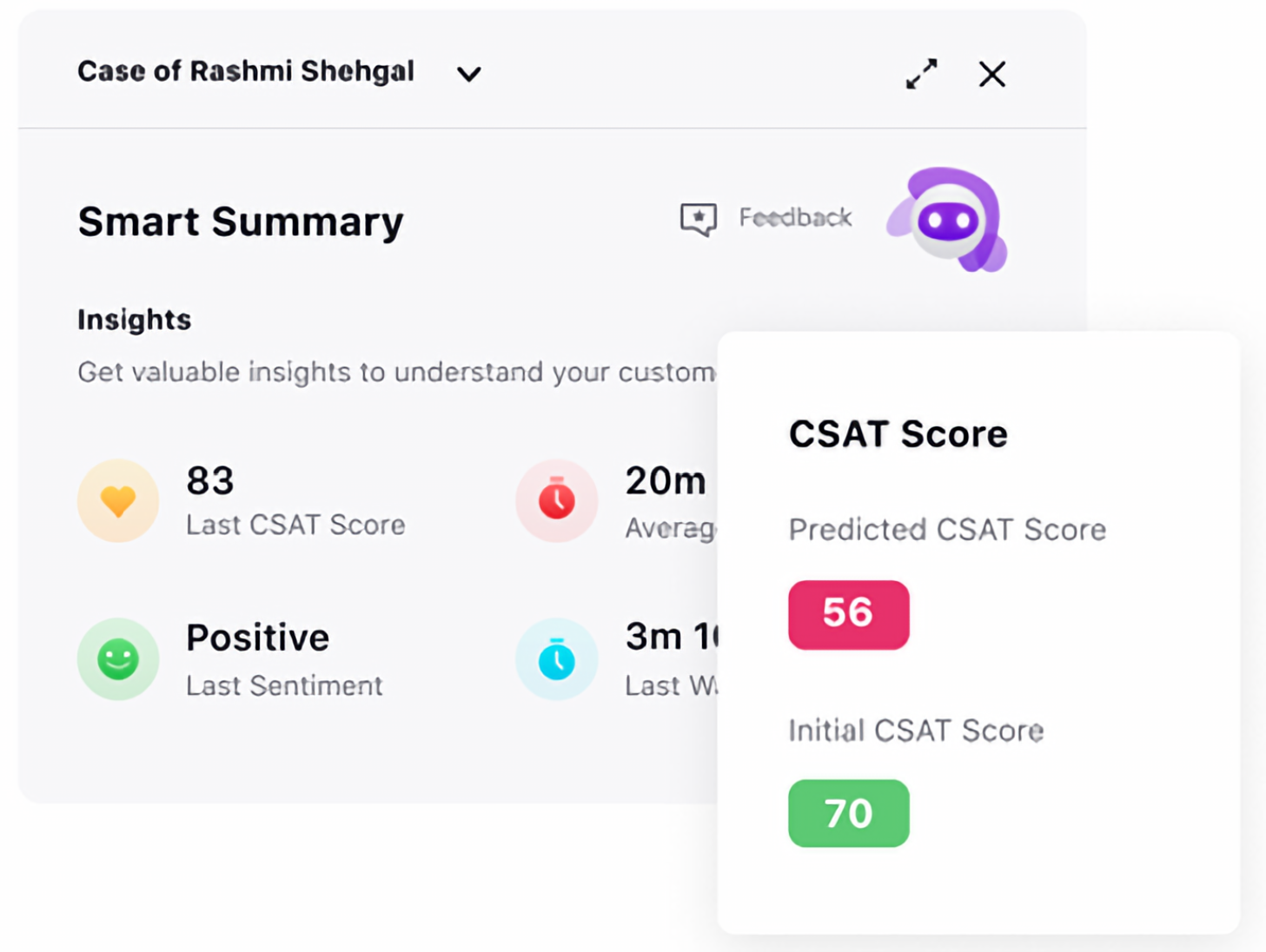 Predictive CSAT with Sprinklr speech analytics software