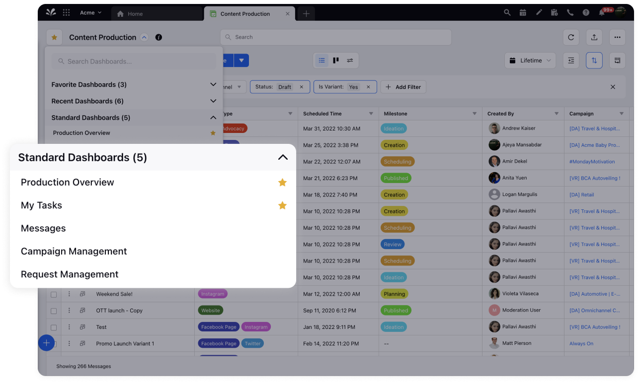 17.4-Release Web CustomerComms StandardProductionDashboards 2x