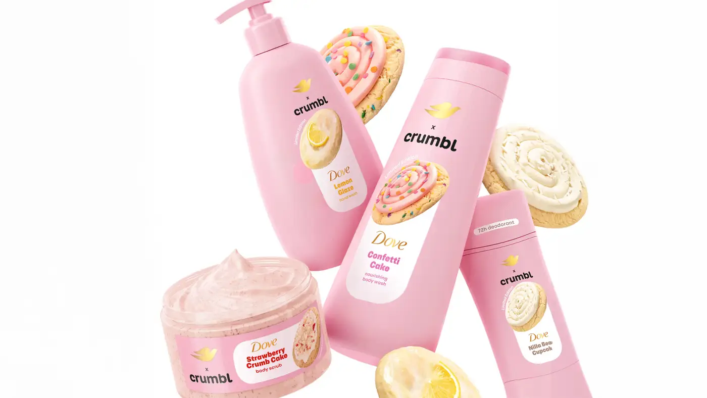 Unilever’s Dove partnership with Crumbl captures Gen-Z attention through AI-driven influencer content