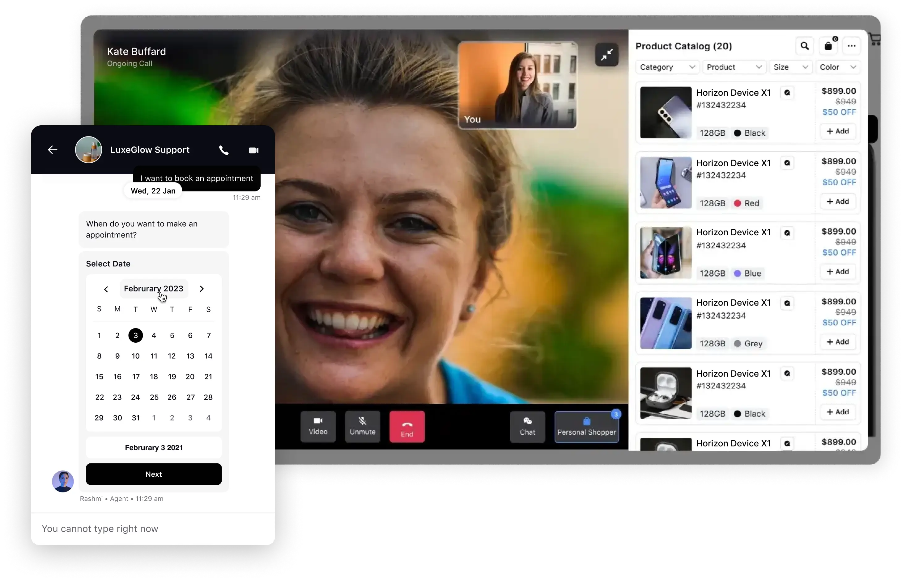 Solution 4 & 5 - Conversational Commerce (Persuade)