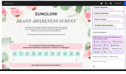 Sprinklr conversational survey