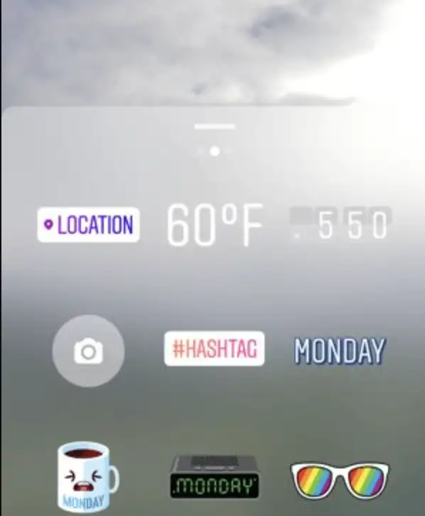 Hashtag and Location stickers for Instagram Stories