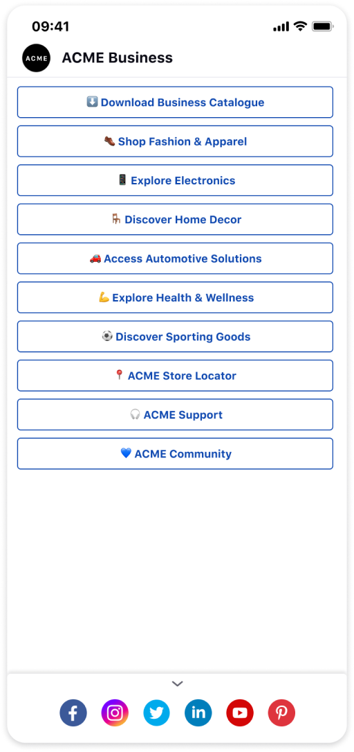 Multiple storefronts