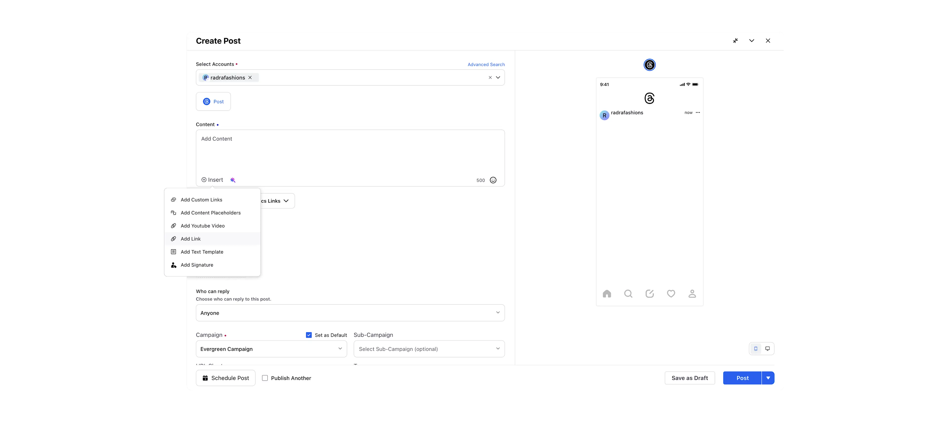 ADDED THREADS CAPABILITIES 