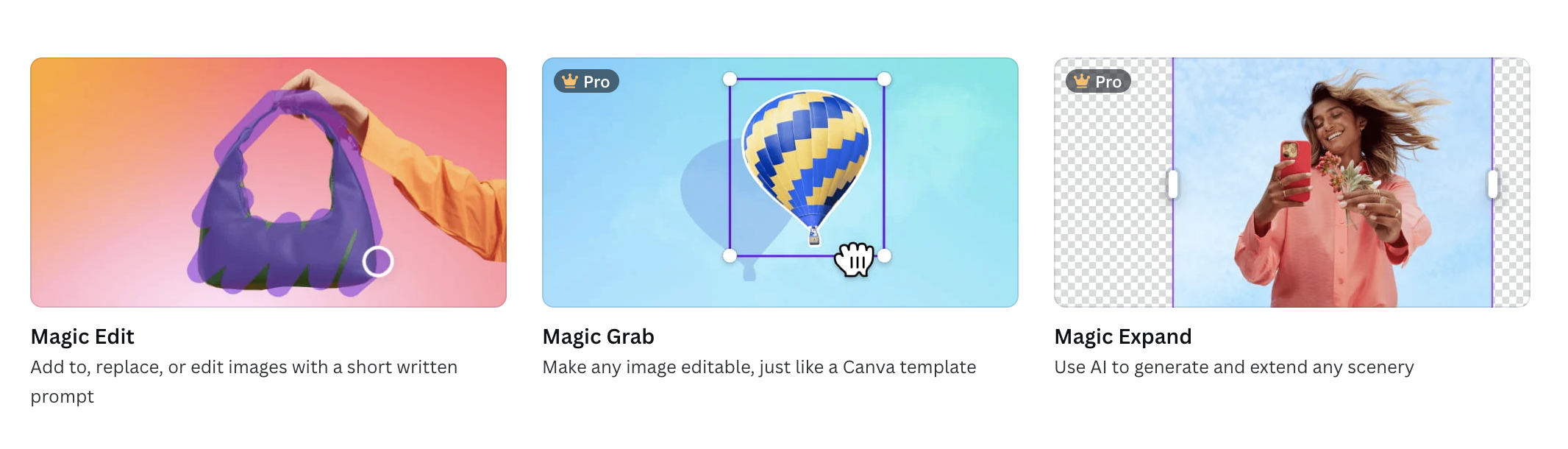 Canva's vast library of images, icons, fonts and templates specific to social media platforms.