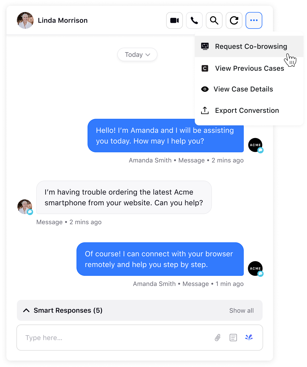 Live chat screenshot of a chatbot and customer conversation for troubleshooting