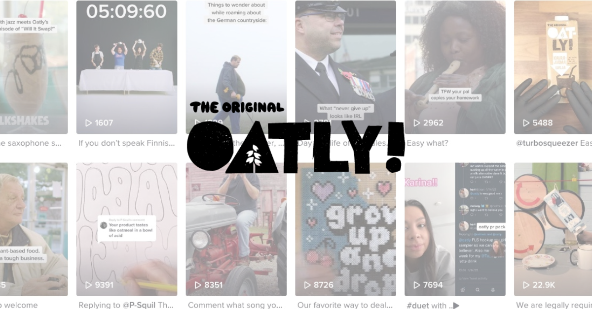 Grab your phone and an oat drink latte: Here’s how Oatly wows fans on TikTok