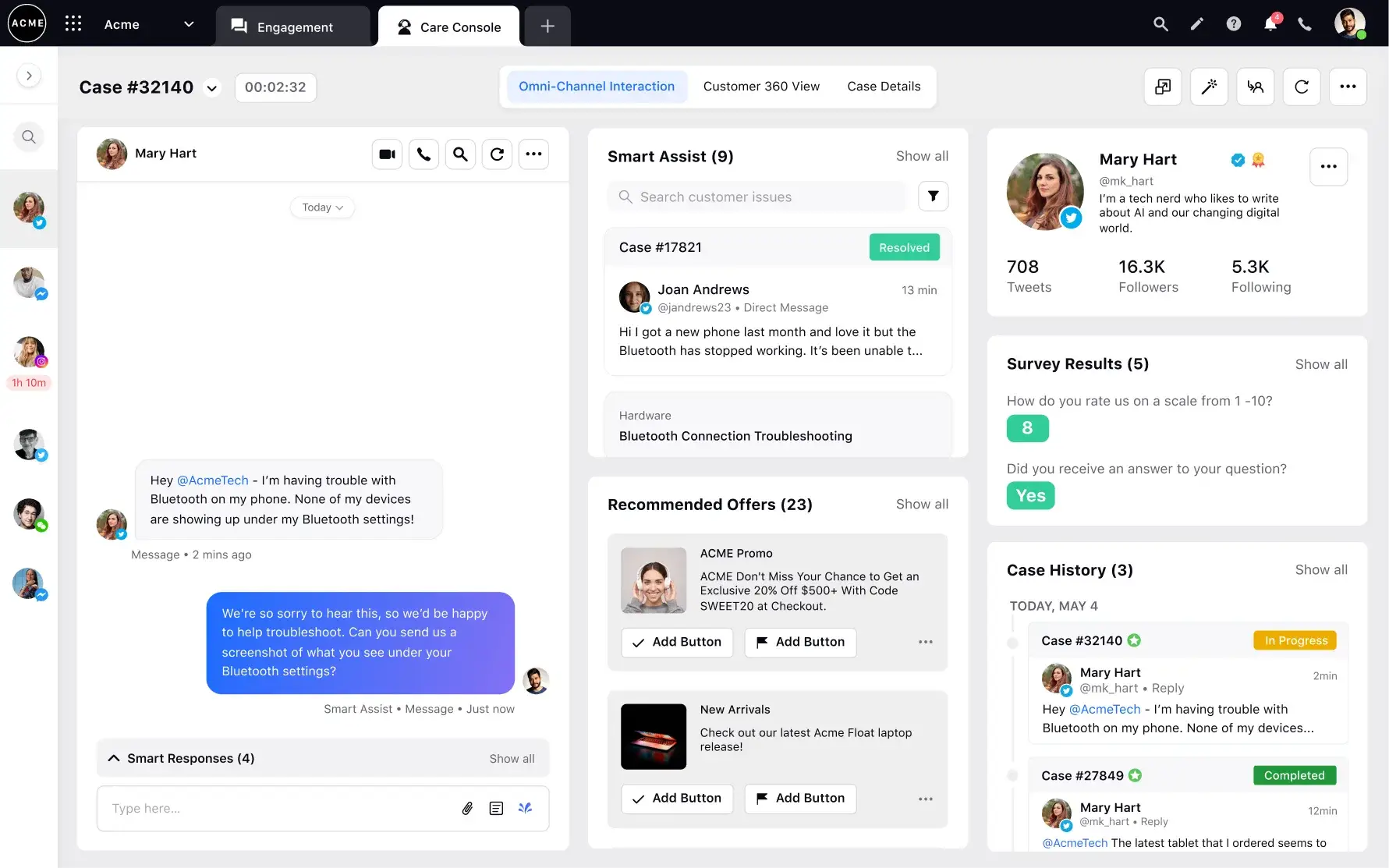 Sprinklr customer engagement platform