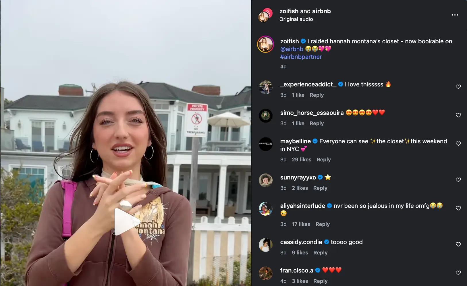 Airbnb's UGC strategy.