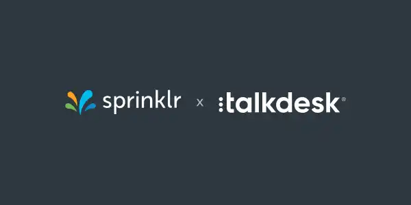 Sprinklr x Talkdesk