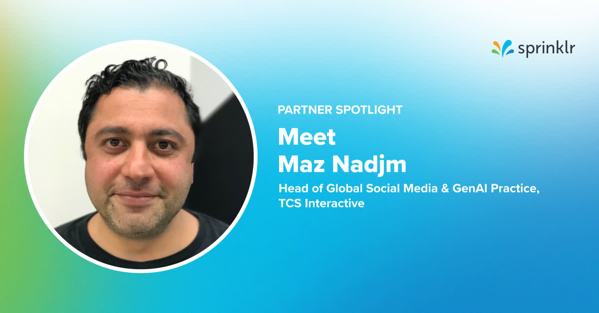 How TCS Interactive’s Maz Nadjm leads AI-powered digital innnovation to elevate customer experiences