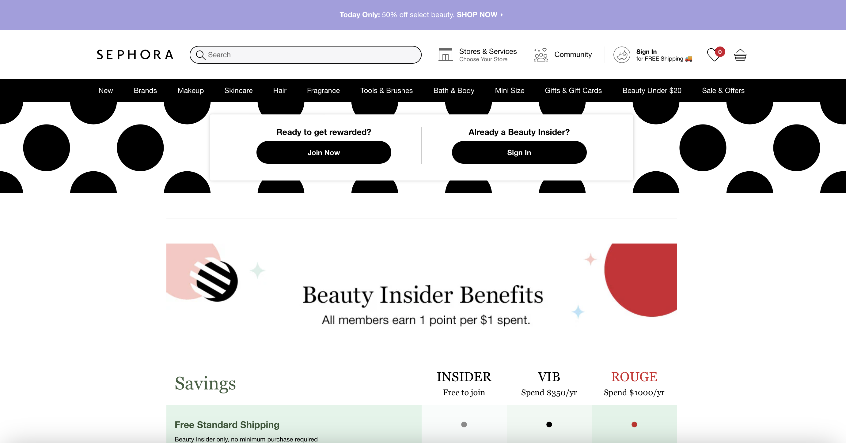 Sephora-s Beauty Insider customer loyalty program