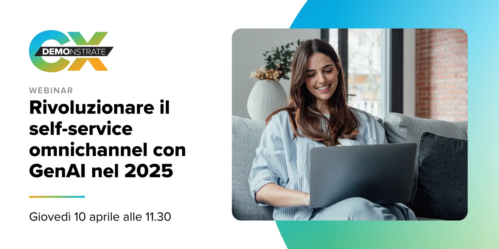 Event Hero Image - Rivoluzionare il self-service omnichannel con GenAI nel 2025