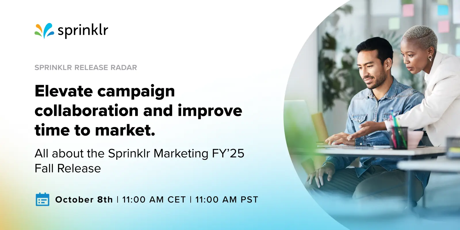 Event Hero Image - Elevate campaign collaboration and improve time to market. 