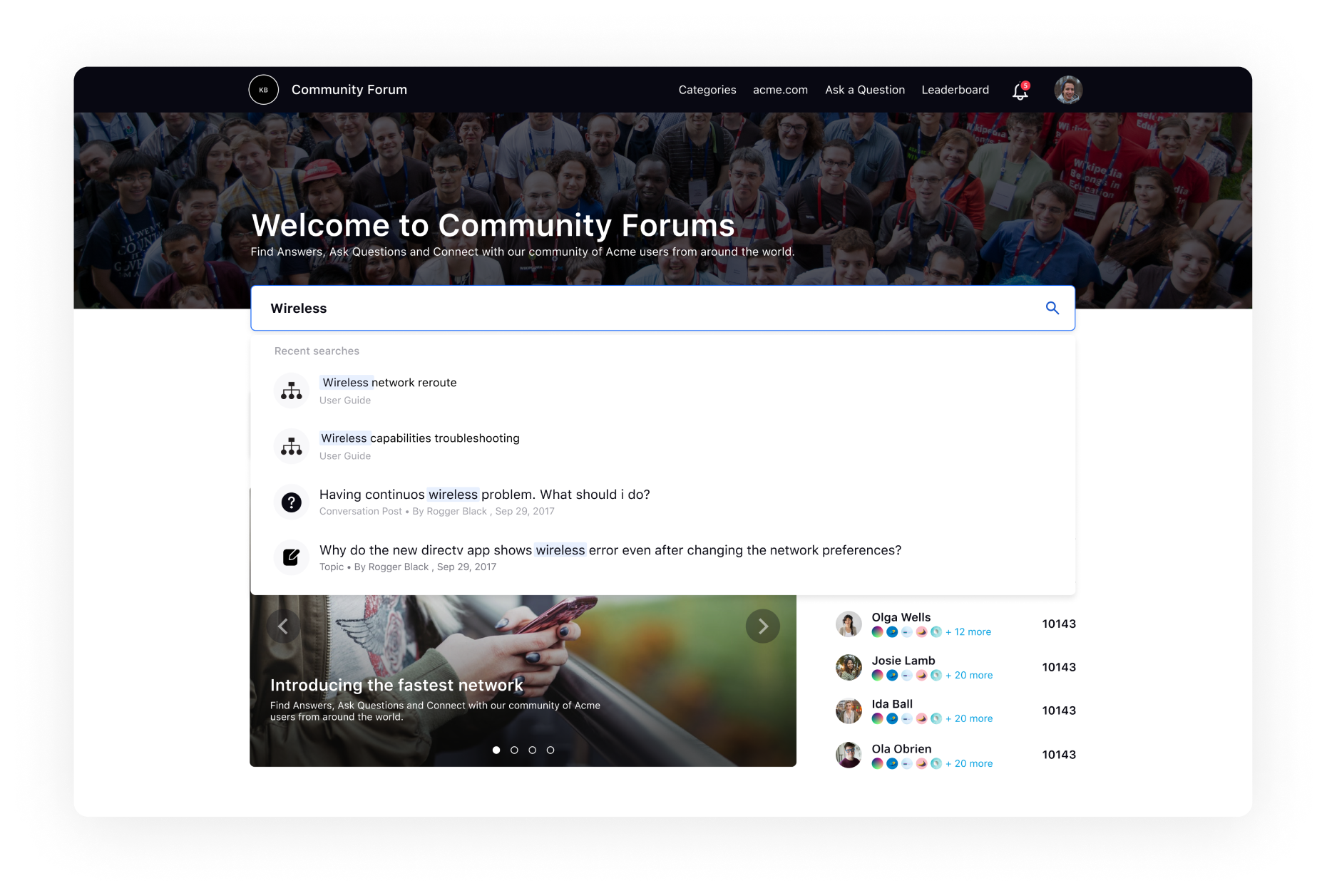 Contextual Search and Auto-Scroll