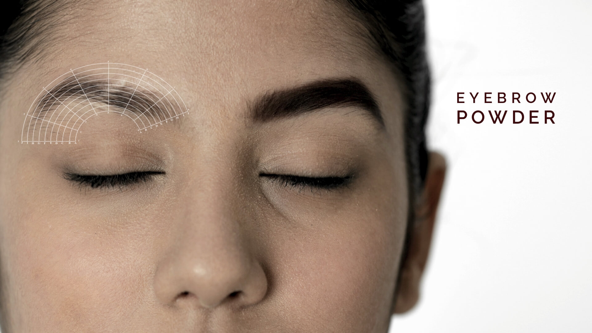Eyebrow Wax and Powder Application