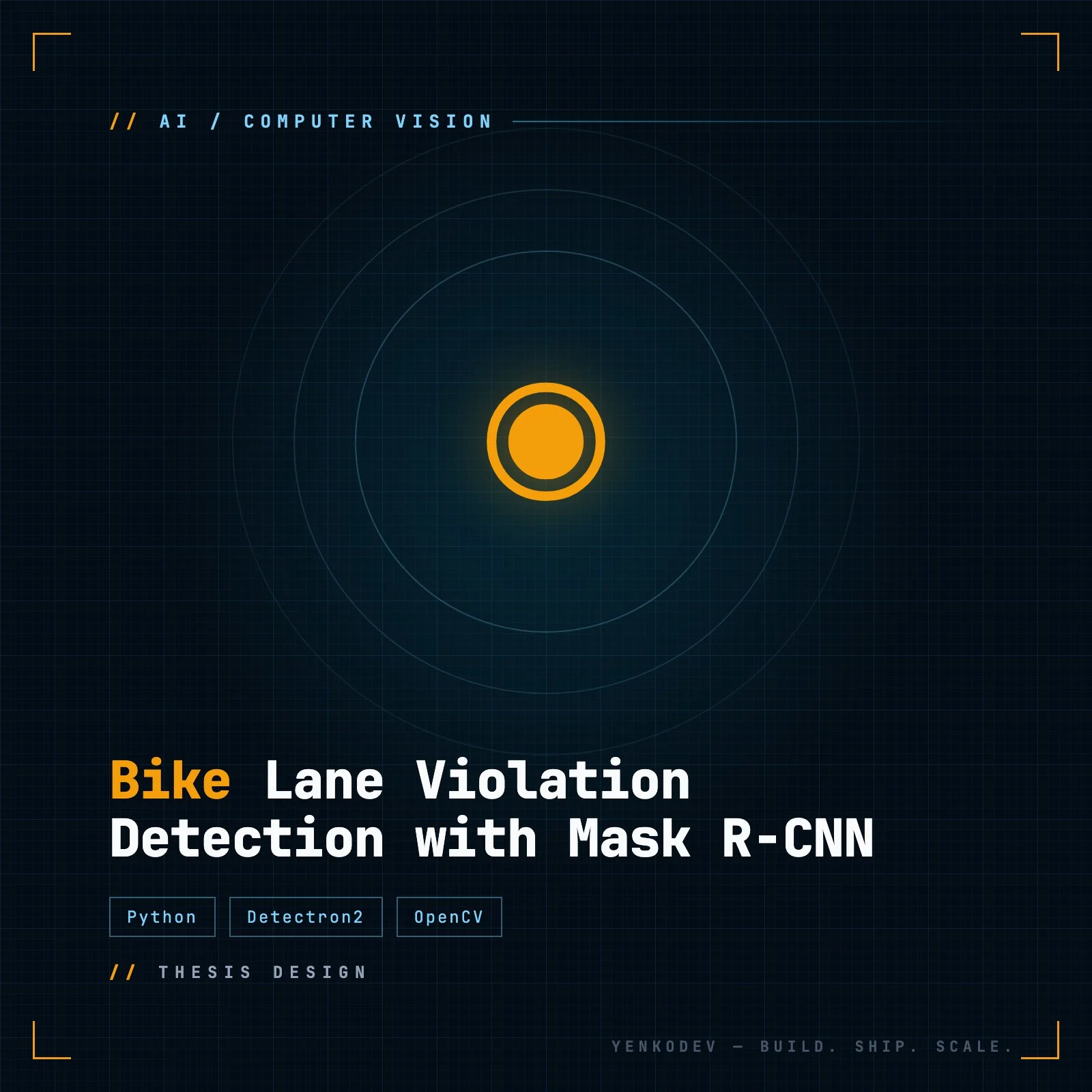 Bike Lane Violation Detection with Mask R-CNN